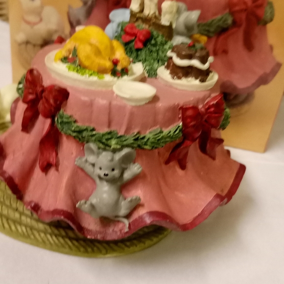 Vintage Animated Holiday Musical Table Decor, Thanksgiving, Christmas NWOT Video - Picture 7 of 13